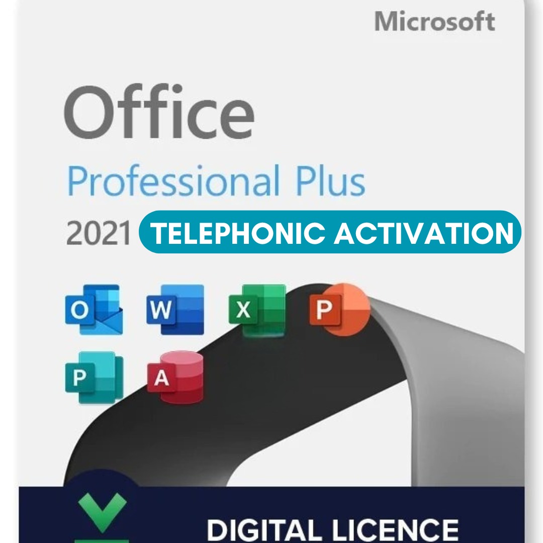 Office Professional Plus 2021 Phone Activation (Lifetime)